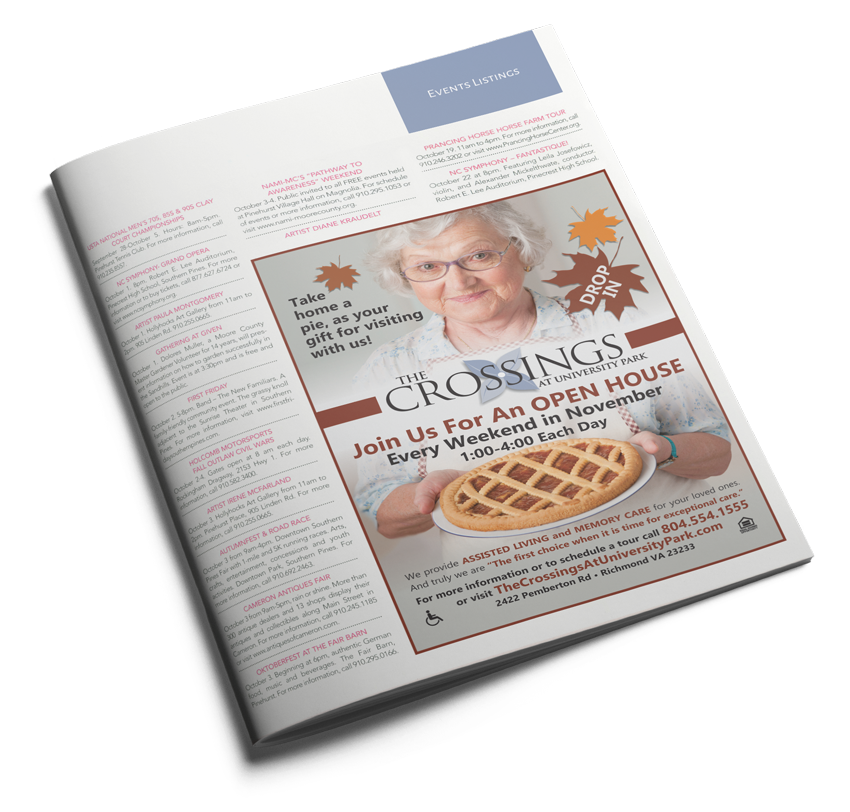 Advertisement Design for The Crossings