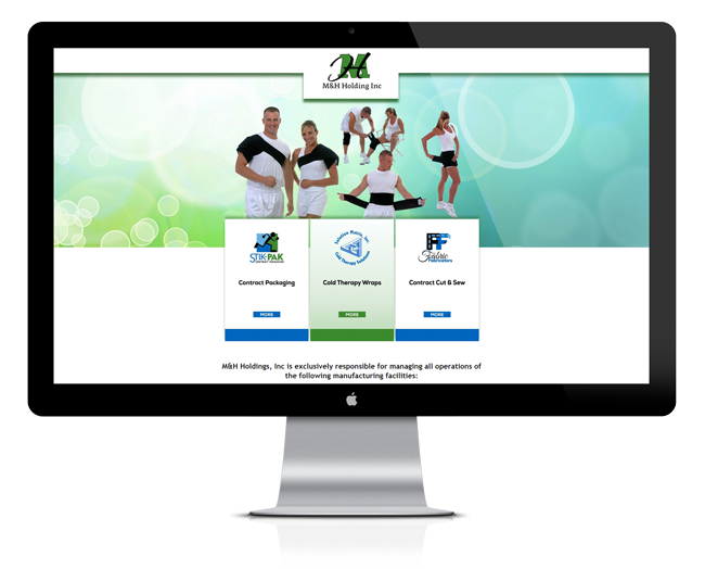 Website Design for M&H Holding