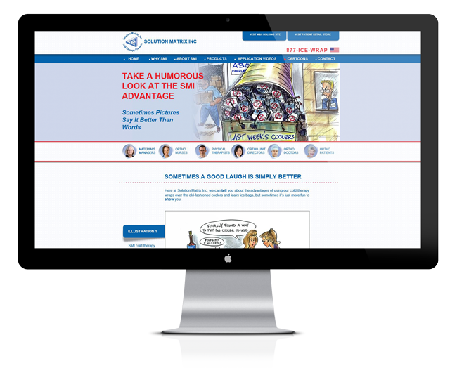 Website Design for Solution Matrix Inc