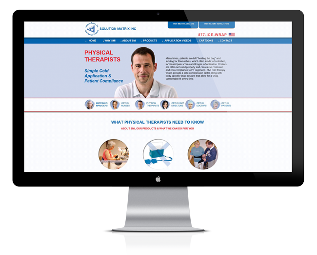 Website Design for Solution Matrix Inc