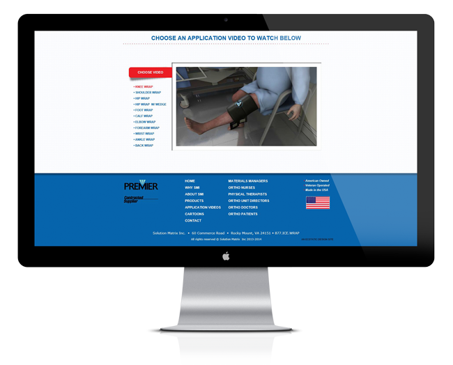 Website Design for Solution Matrix Inc