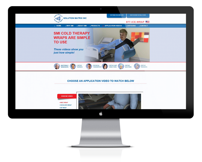 Website Design for Solution Matrix Inc