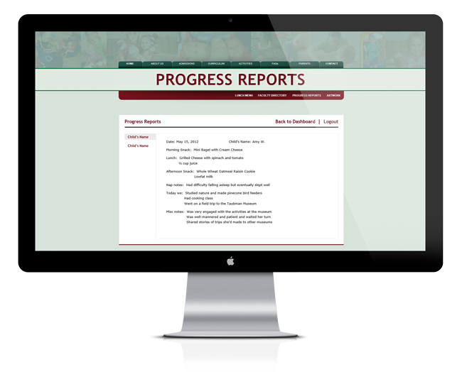Web Design for Wellington Children's Academy
